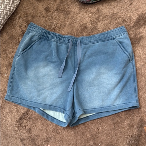 Lane Bryant Pants - Lane Bryant Slate Blue Athletic Shorts